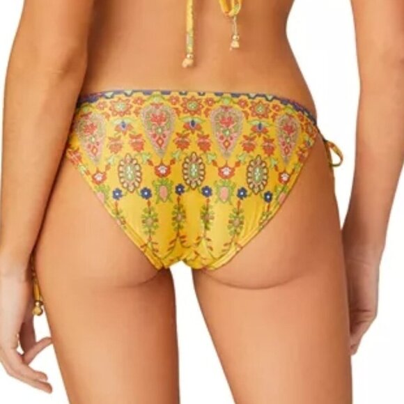 Shoshanna Printed Side Tie Swim Bikini Bottom Size XL Multicolor - Picture 3 of 3